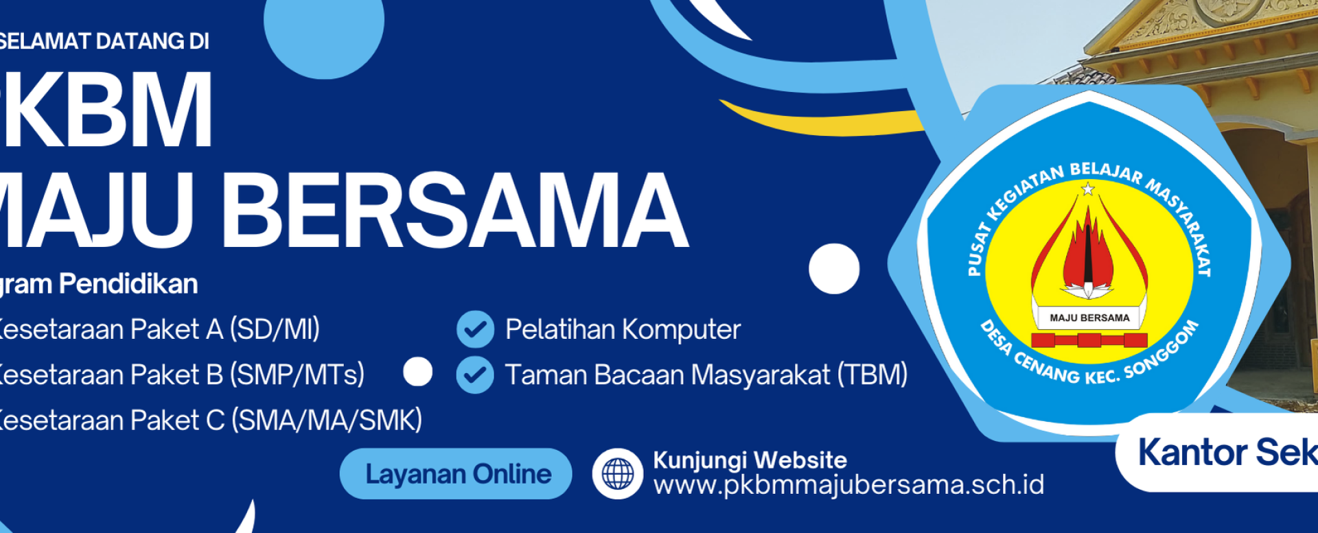 BANNER PKBM MAJU BERSAMA